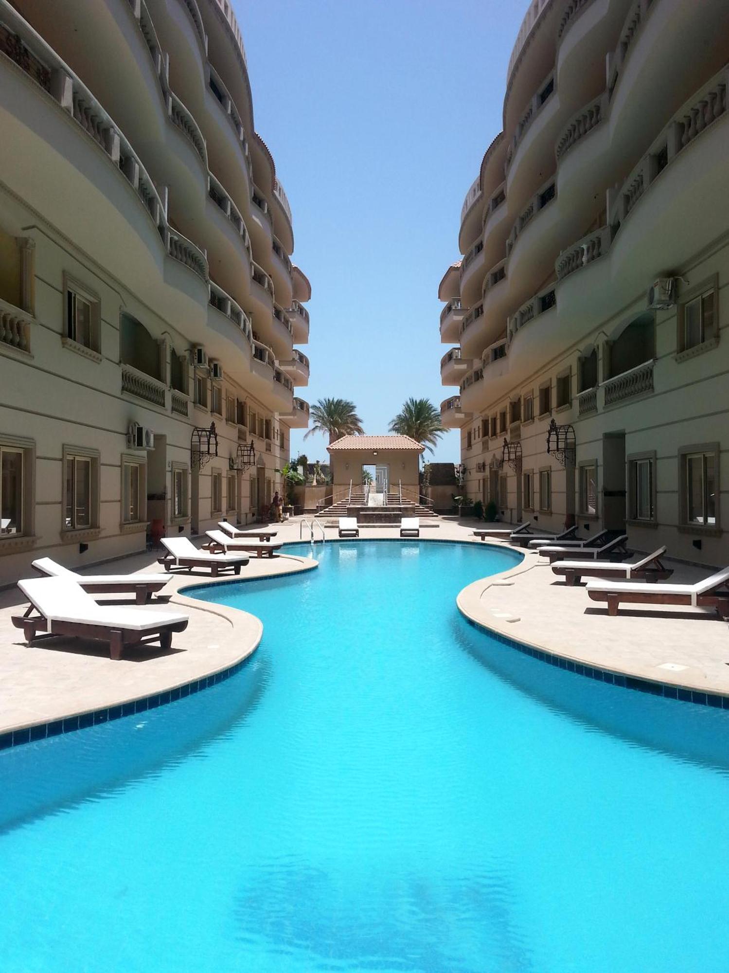 Nour Plaza Hurghada النور بلازا الغردقة Kültér fotó