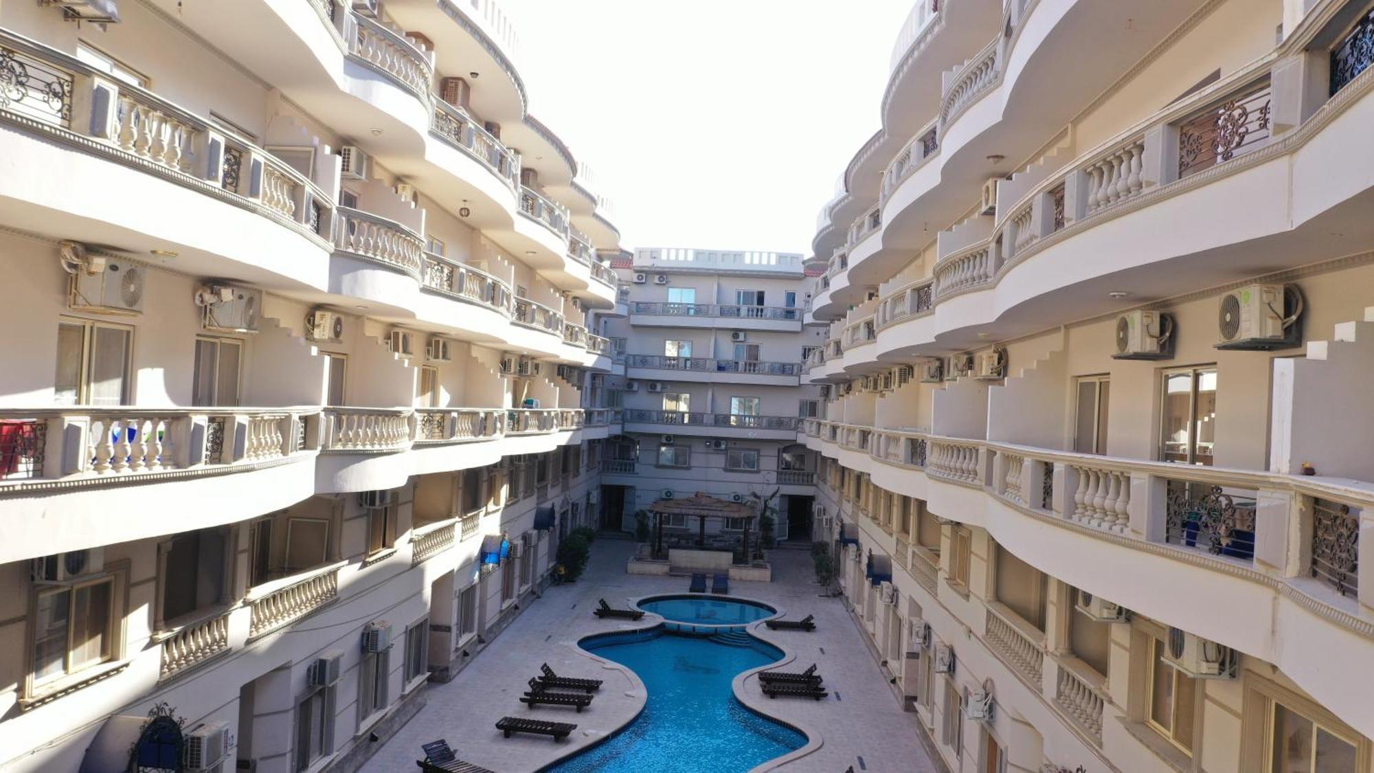 Nour Plaza Hurghada النور بلازا الغردقة Kültér fotó