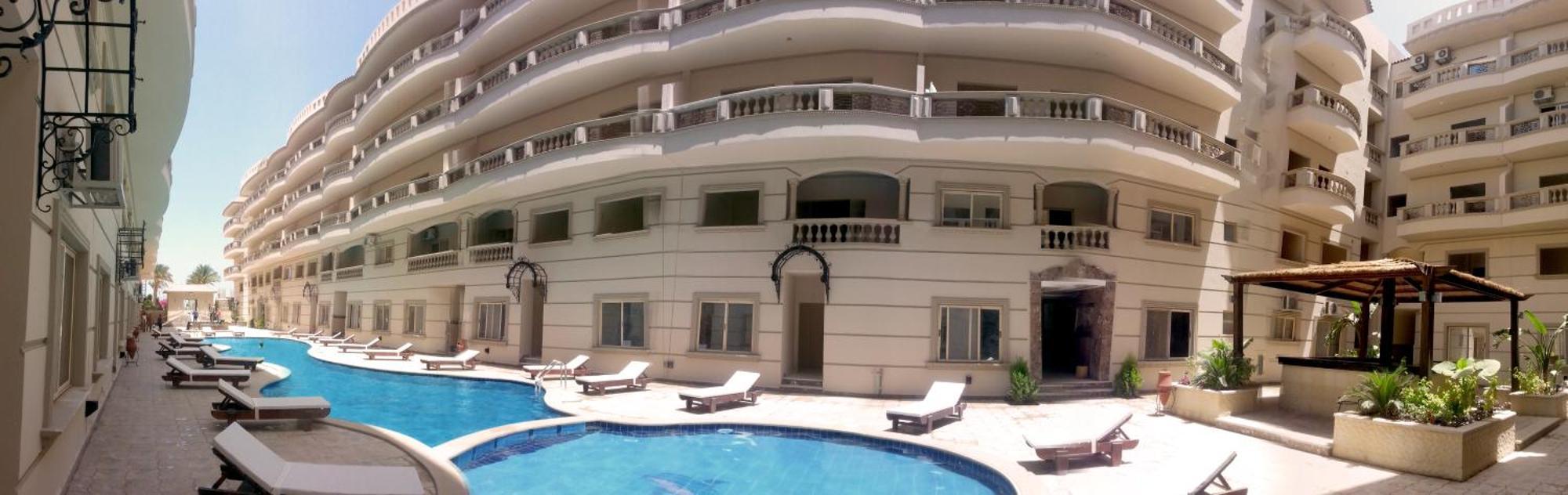 Nour Plaza Hurghada النور بلازا الغردقة Kültér fotó